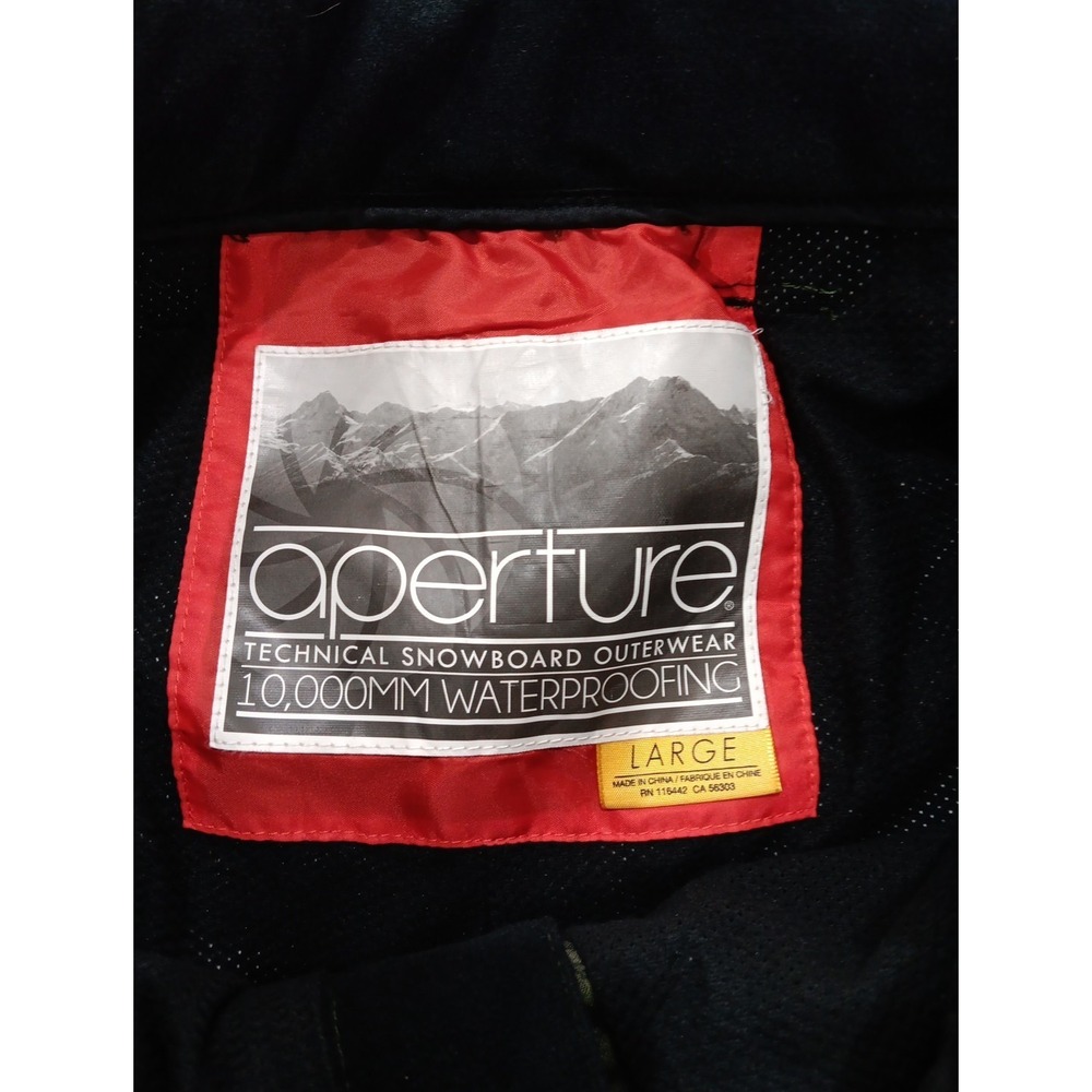 Aperture Sentry Tiger Camo Mens L Snowboard Ski Waterproof Cargo Pockets 2461 - Picture 4 of 16
